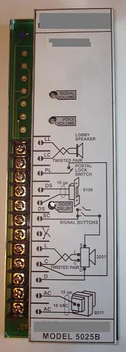 Jeron 5025 Intercom Control Amplifier
